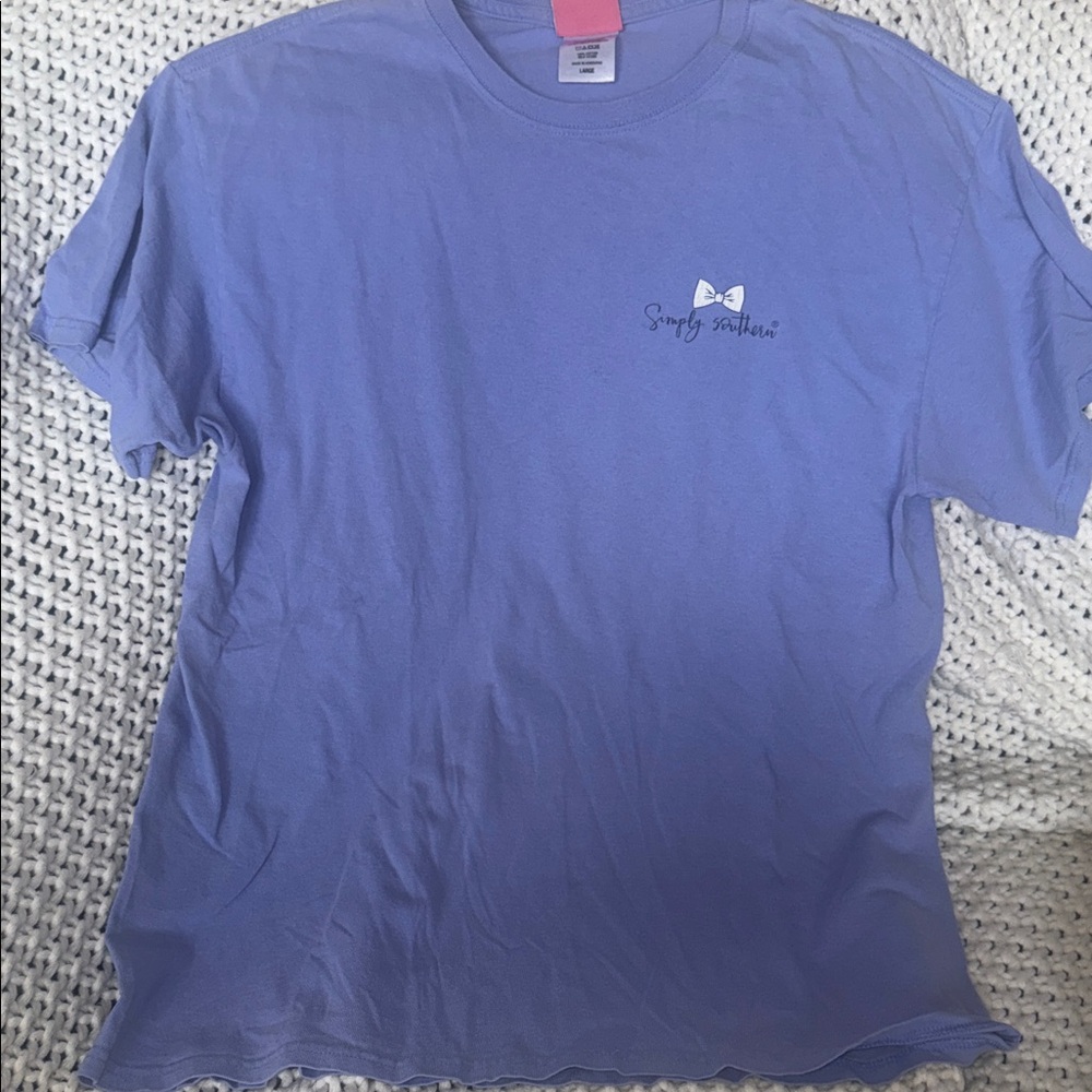Simply Southern Lavender Short Sleeve Tee